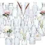 32 Vintage Glass Bud Vases for Rustic Decor