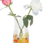 7-Inch Iridescent Glass Vase for Modern Home Decor