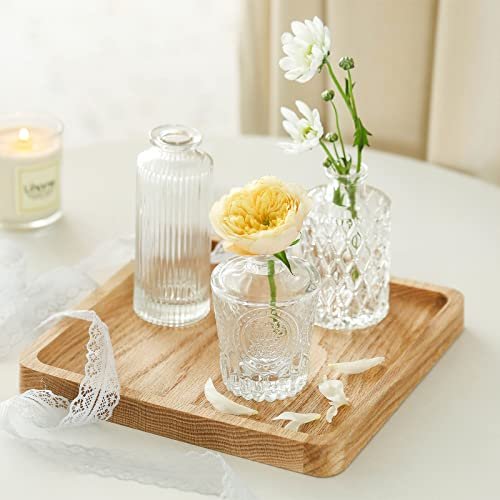 CUCUMI Set of 12 Vintage Glass Bud Vases