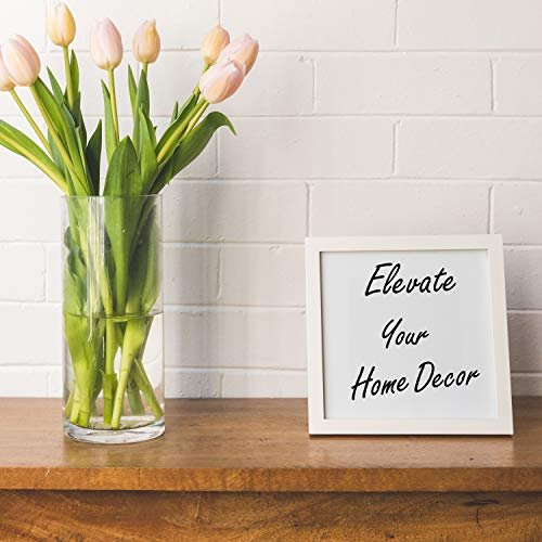 Elegant 14" CYS Excel Glass Cylinder Vase Centerpiece