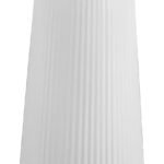 Elegant White Ceramic Flower Vase for Home Decor