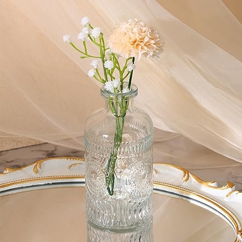 Fixwal Vintage Bud Vase Set - Elegant Glass Decor