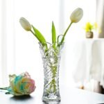 Kanpura 7.6" Sunflower Glass Vase for Elegant Decor
